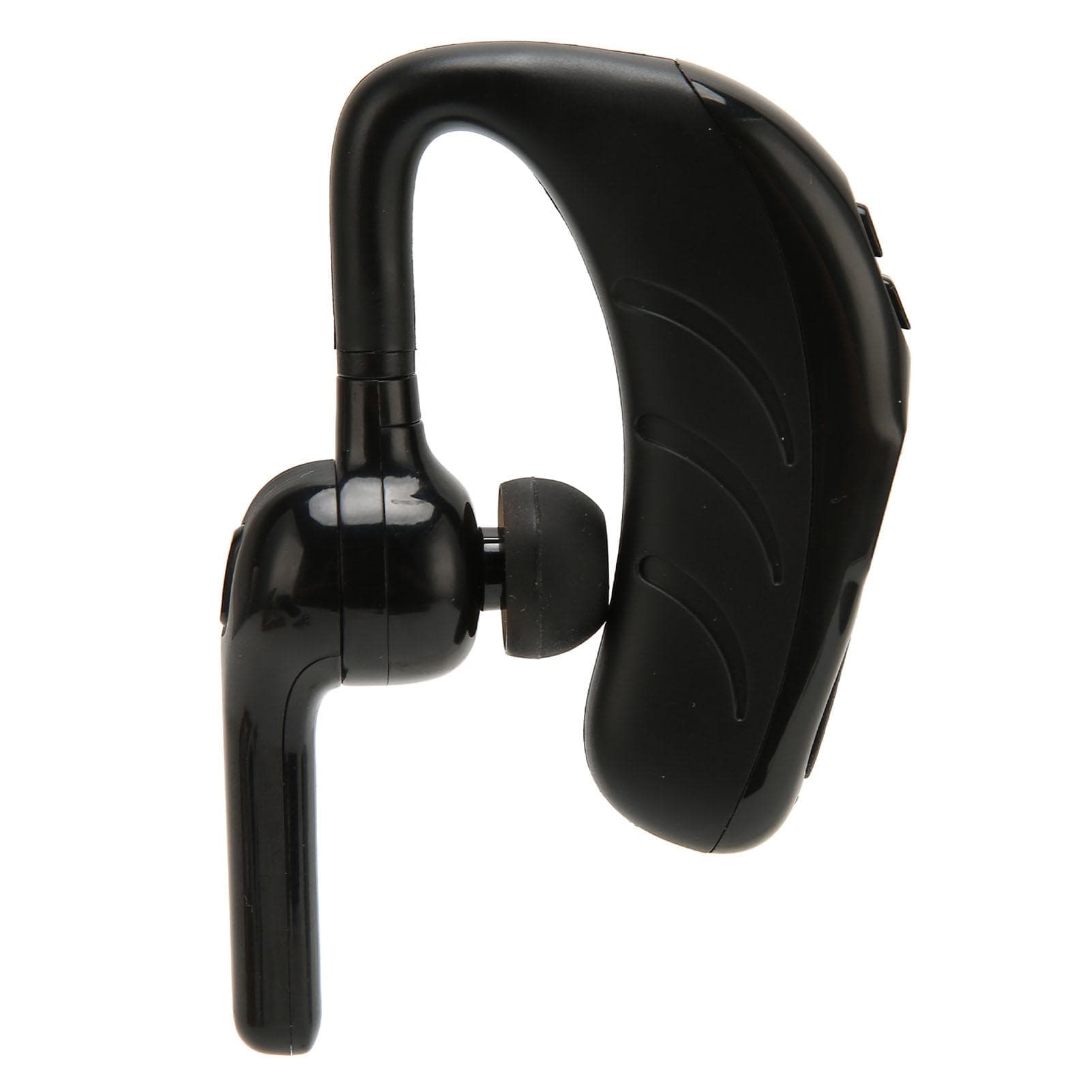 Bluetooth Earpiece Hands Free Noise Reduction Single Ear Bluetooth Headset with Battery Display for