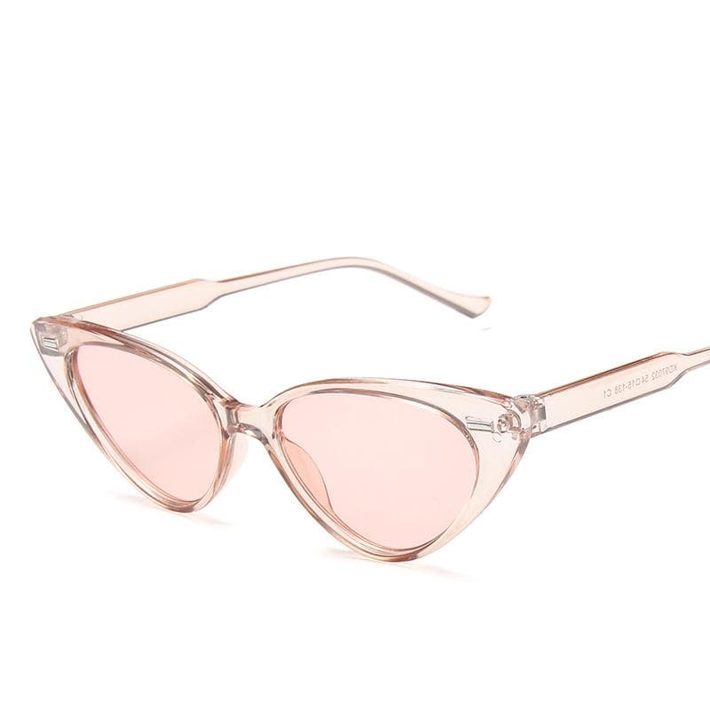 Vintage Cat Eye Sunglasses Women Retro Small Frame Sexy Designer Colorful Eyewear Female Fashion Sun Glasses