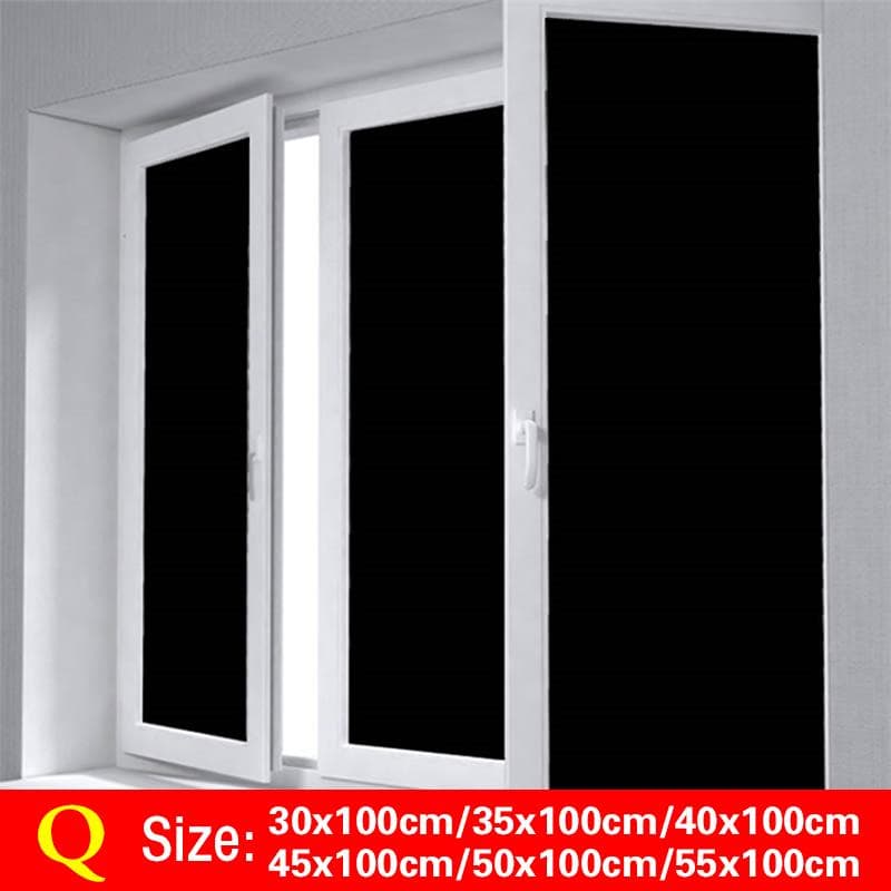 Waterproof PVC Frosted Glass Window Privacy Film Sticker Bedroom Bathroom Self Adhesive Film Home Decorative 50x100cm