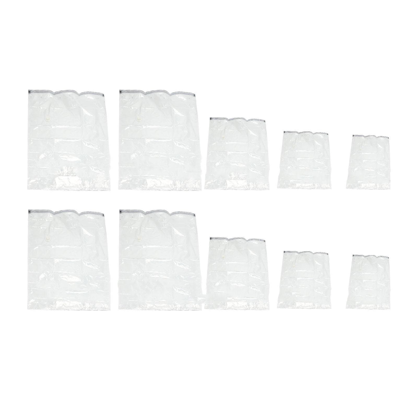 11PCS Set Space Saver Storage Bag Good Sealing Dust Proof Compression Airtight Sealer Bag with