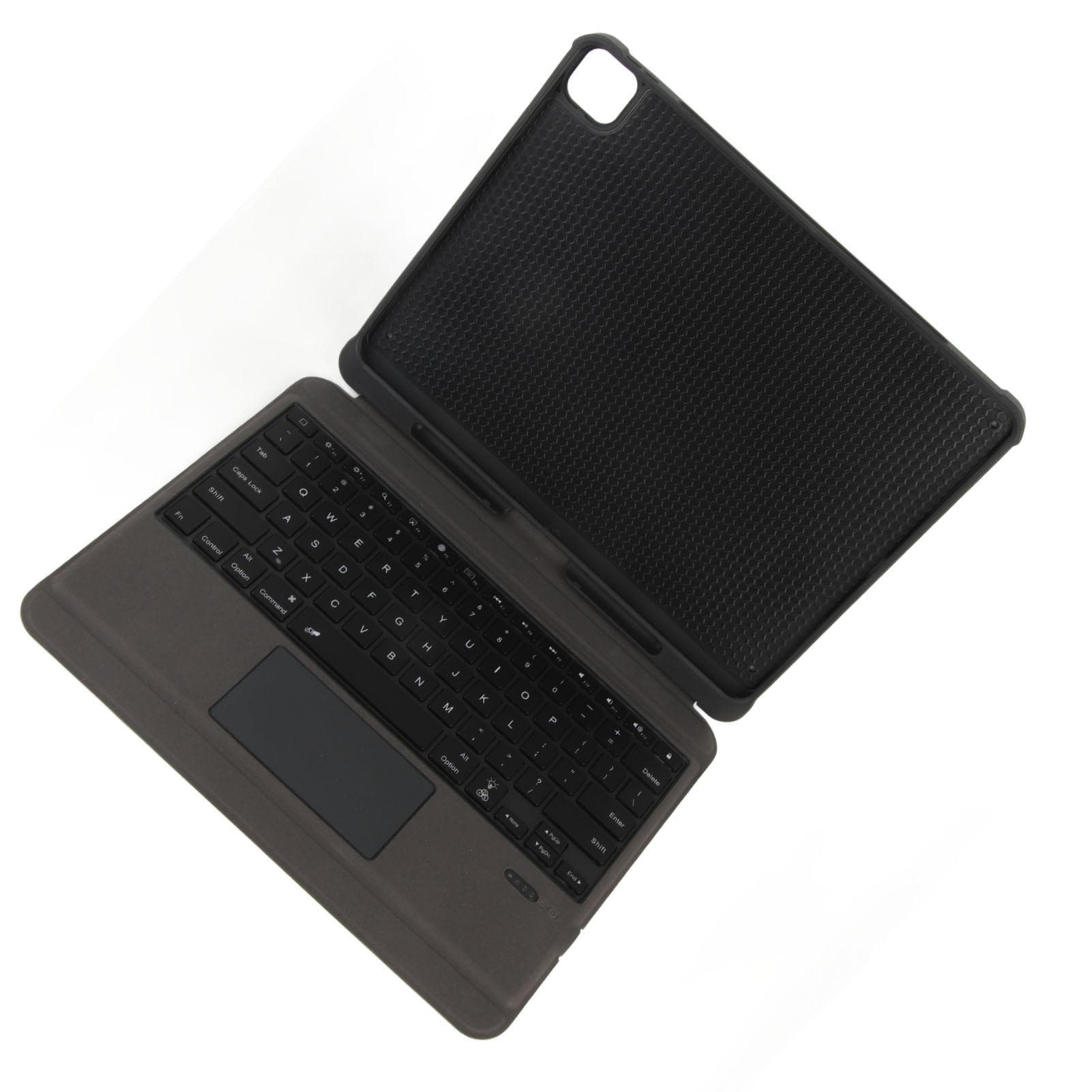 Wireless Keyboard for IOS Tablet 12.9in Black Detachable BT Connection Magnetic Precise Cutouts