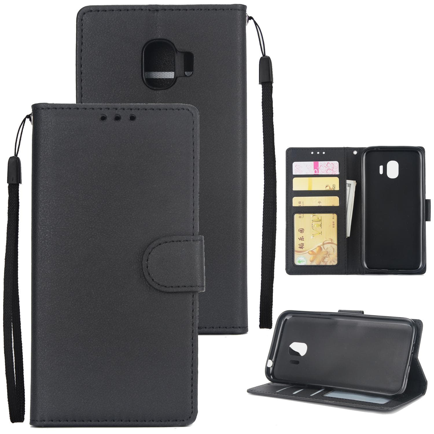 Flip Leather Wallet Case for Samsung Galaxy J2 J3 J4 J6 J7 J8 2018 J5 2016 2017 J6 Prime Plus A01 Core A32 A42 S30 Ultra Funda Galaxy A31