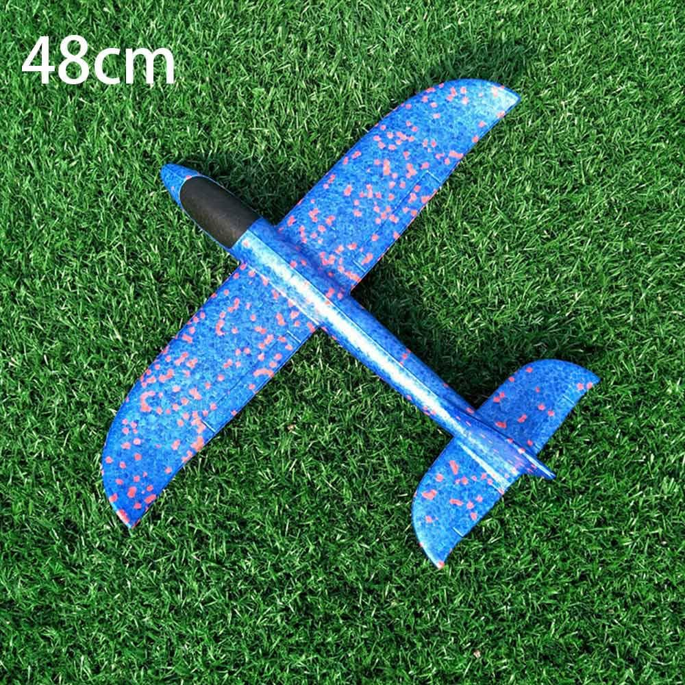 48CM Ultra-light Hand Throwing Plane Model Foam Aircraft Outdoor Fun Sports EPP Foam Launch Glider 48cm