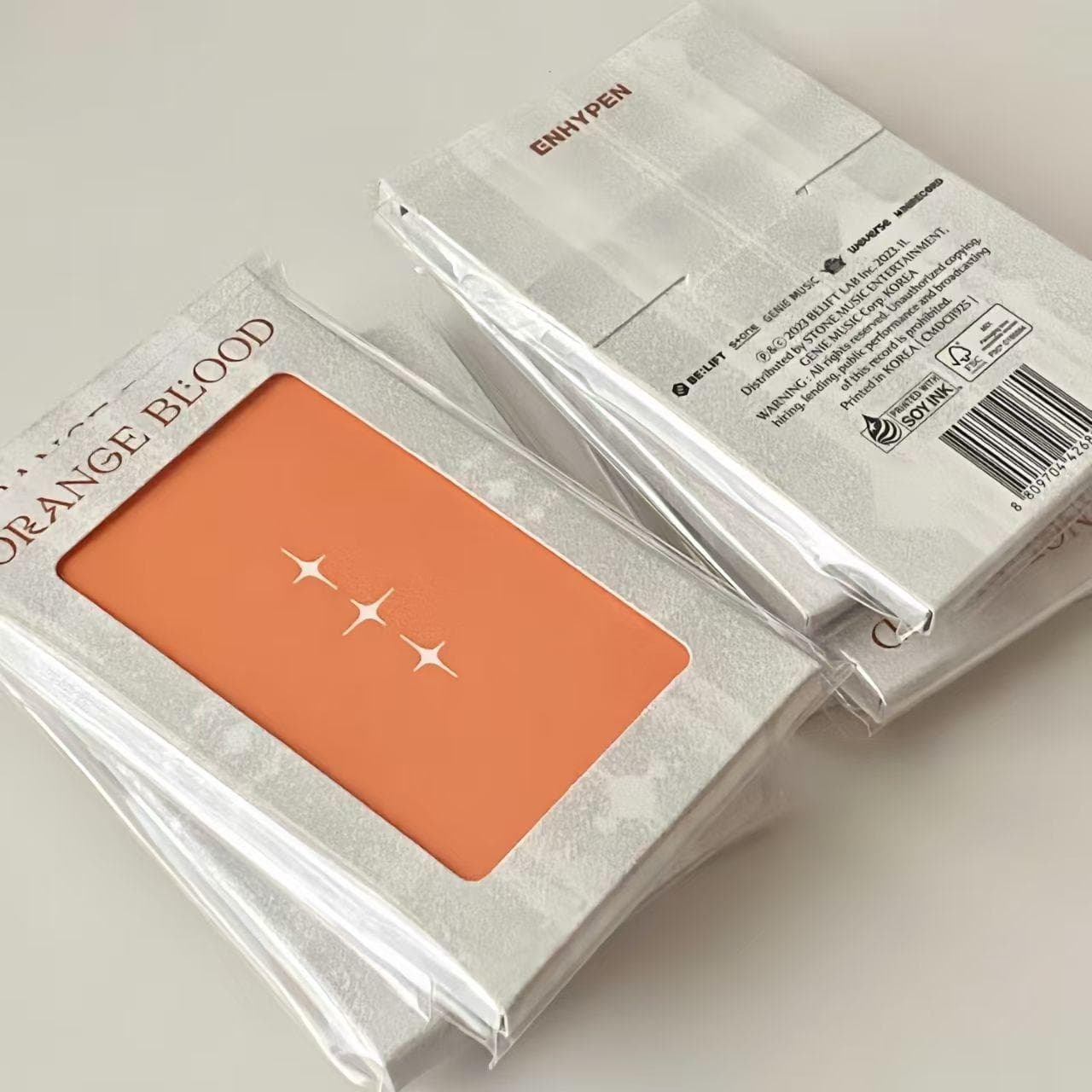 Enhypen the mini 5th Album Orange Blood (Weverse Ver.) 1 SET