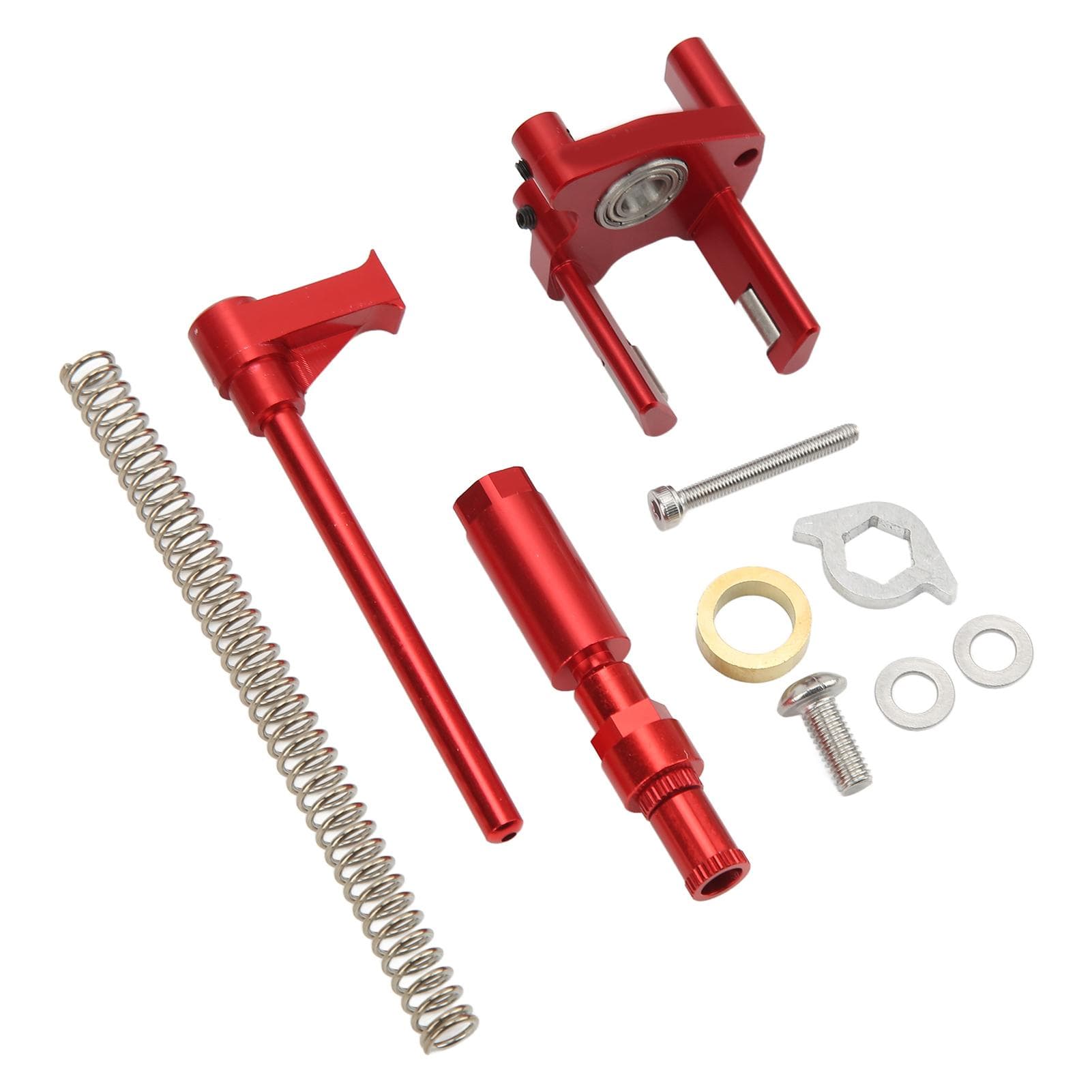 Lp Litepro 2?3 Speed Derailleur Set Bicycle Derailleur Set Chain Pusher Spring for BromptonRed