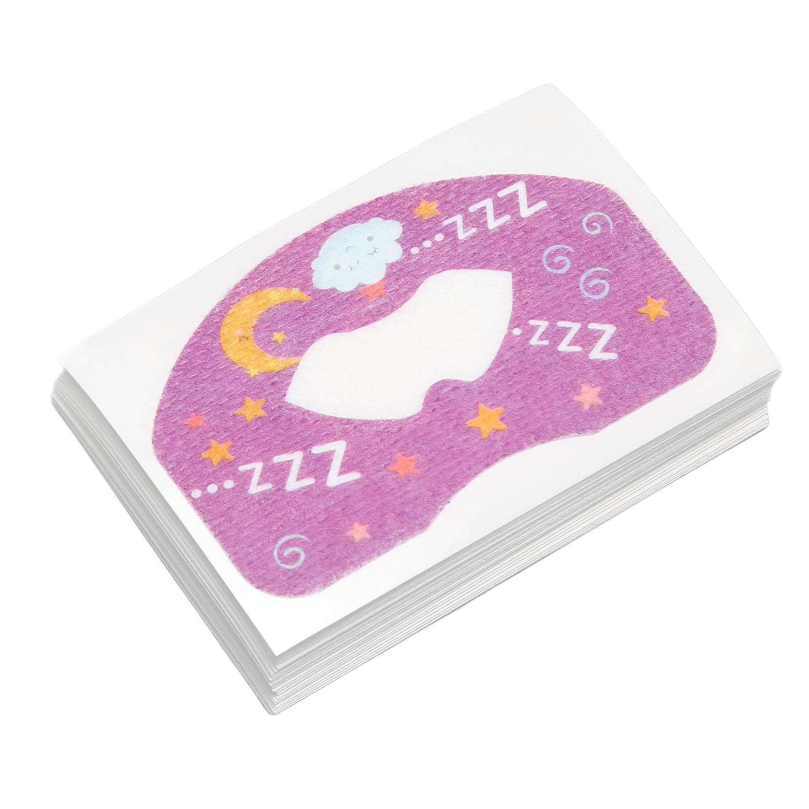 30pcs Nose Breathing Sleep Patch Stretchable Mouth Shape Sleep Mouth Tape for Adult Snoring Relief