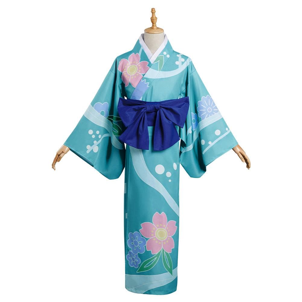 Anime Cosplay Costume Demon Slayer Hashibira Inosuke Cosplay Costume Kimono Dress Outfits Halloween Carnival Suit M