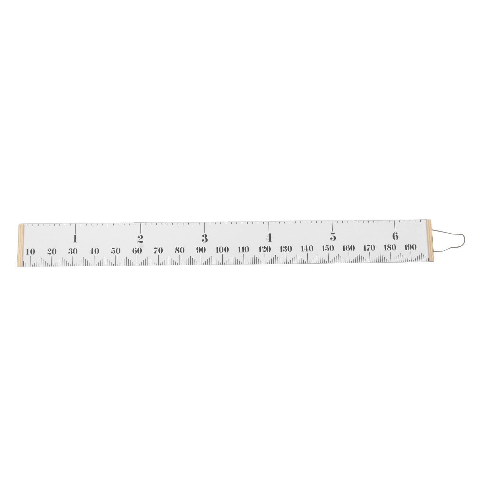 Kids Growth Chart Accurate Baby Height Growth Chart Ruler Removable Canvas Wall Hanging Measurement