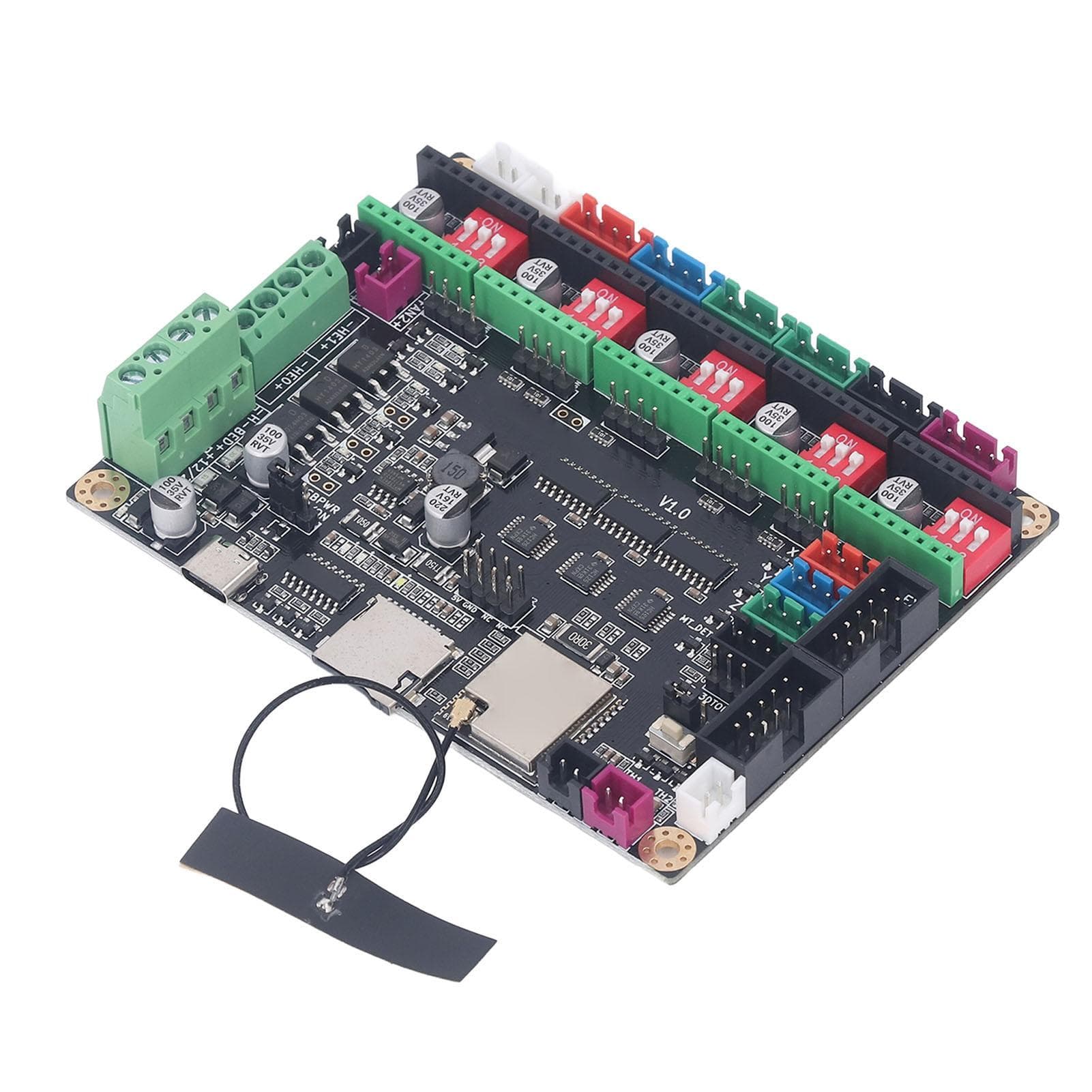 3D Printer Control Board for MKS TinyBee V1.0 Motherboard 5Pcs TMC2209 Stepper Motor Driver with