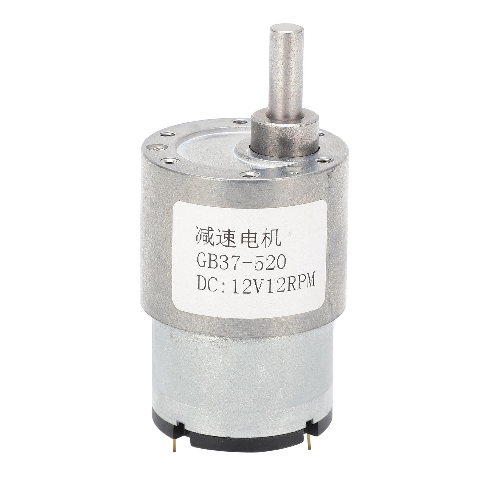 DC Motor 12V 12RPM Reducer Shaft SelfLocking Geared Motor for Window Door Openers