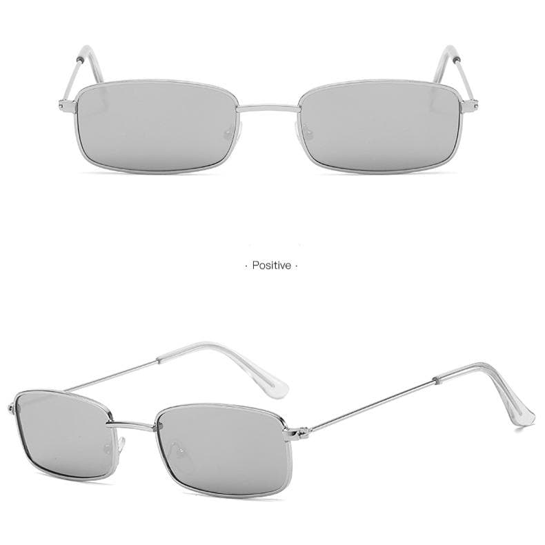Candy Color Metal Cat Eye Sunglasses UV400 Protection Women Summer Fashion Korea Style Street Eyewear