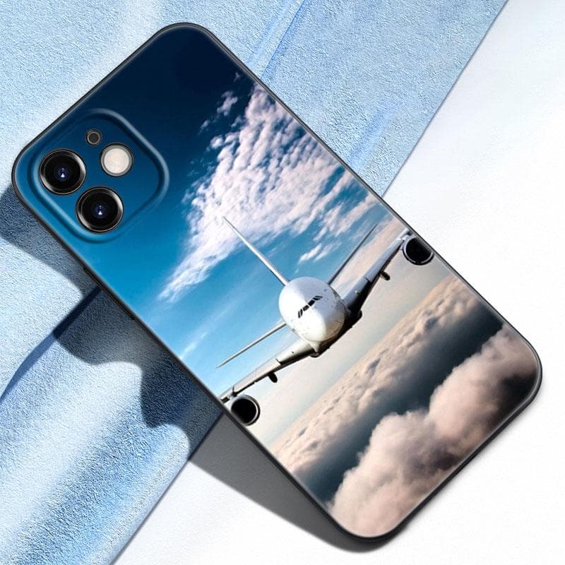 Aircraft Airplane Phone Case For iPhone Samsung Galaxy Redmi Xiaomi Oppo OnePlus Note S A 7 8 9 10 11 12 13 14 20 21 22 23 53 54 Pro Max Plus Ultra Xiaomi Redmi Note 11 Pro