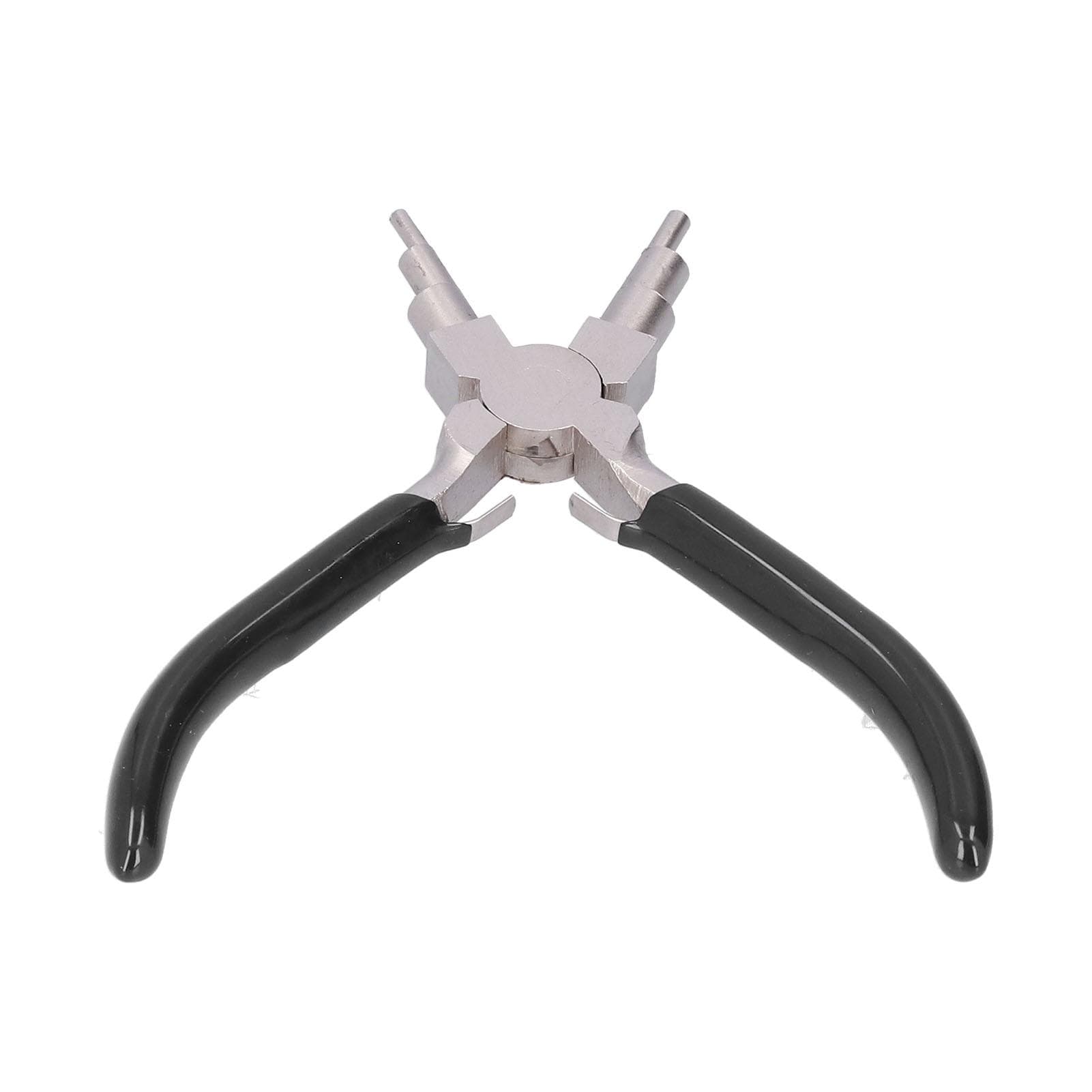 Jewelry Pliers 6 in 1 Carbon Steel Ergonomic Practical Compact Wire Wrapping Tools for Artist