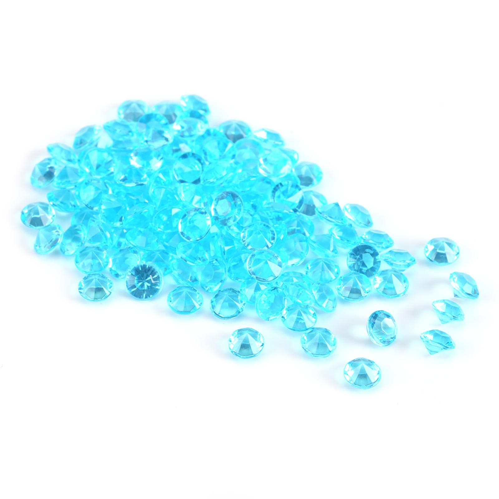 1000Pcs/Bag 6mm Clear Acrylic Beads Vase Filler Wedding Party Decor DIY Ornament Accessories Blue