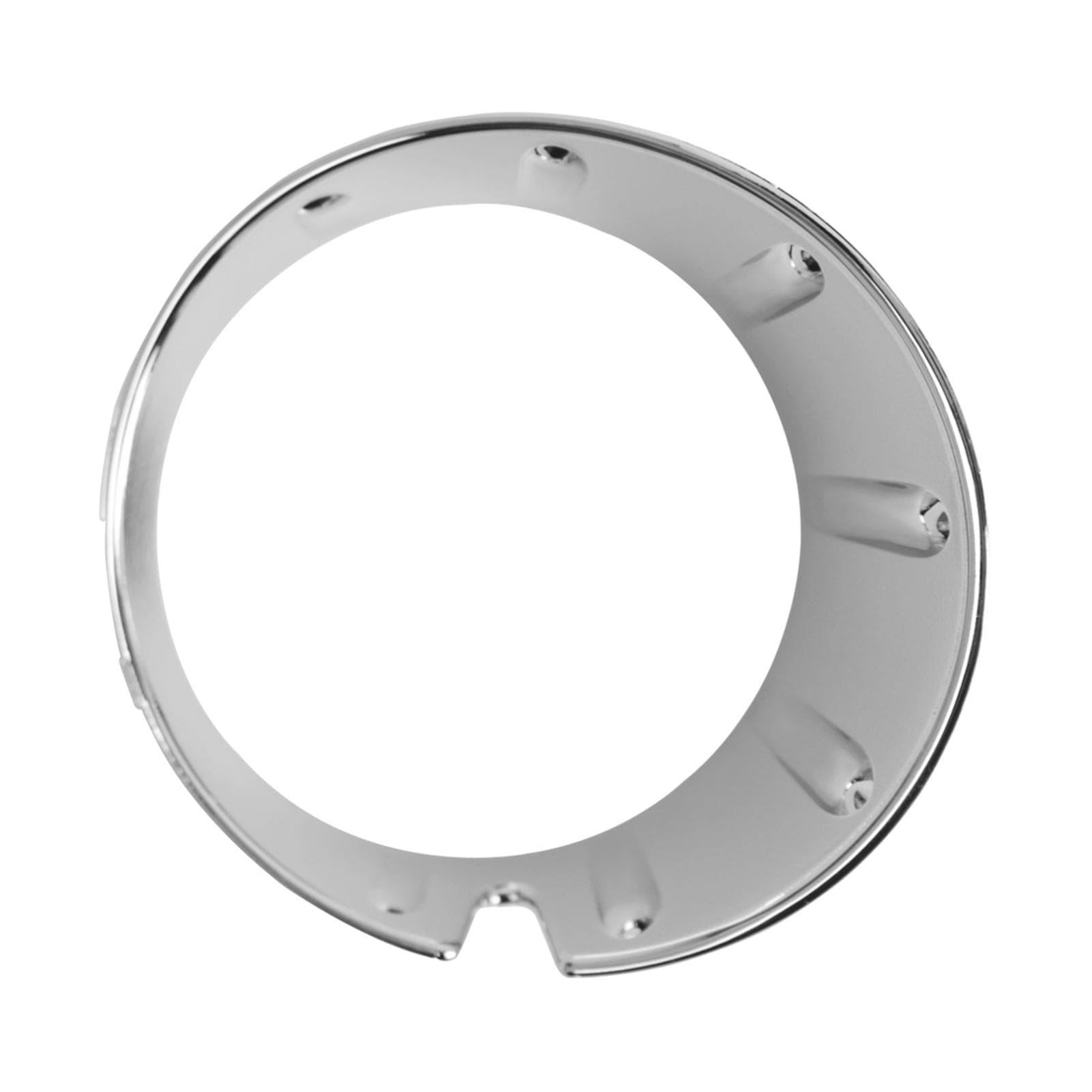 Front Bumper Fog Light Ring Cover Replacement for Mini R56 (2009-2013) 51117248792 Right Side silver
