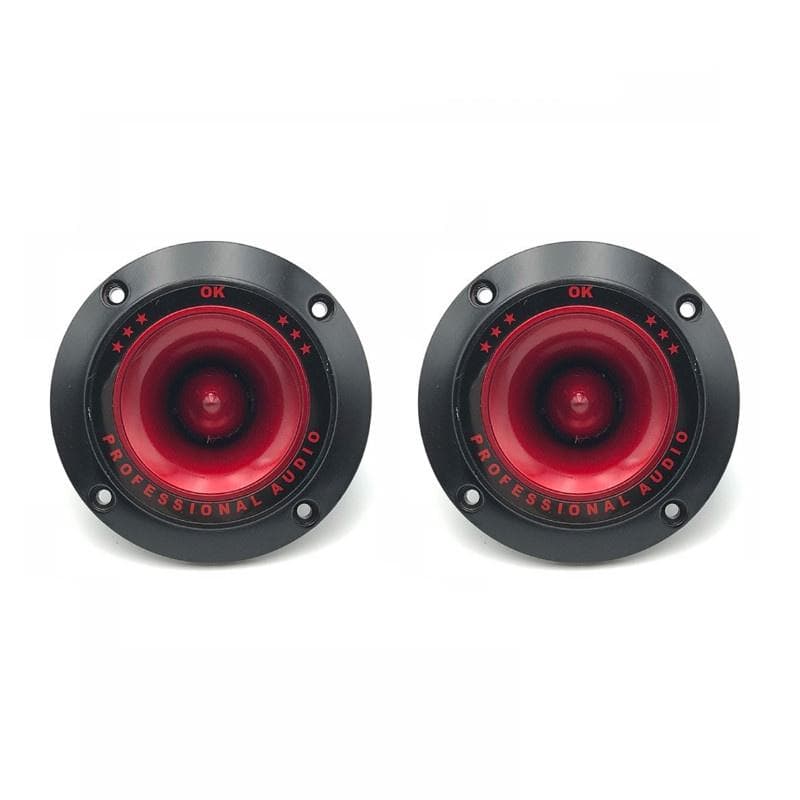 2Pcs Piezoelectric Tweeter 3  Audio Speaker Treble Ceramic Piezo Loudspeaker