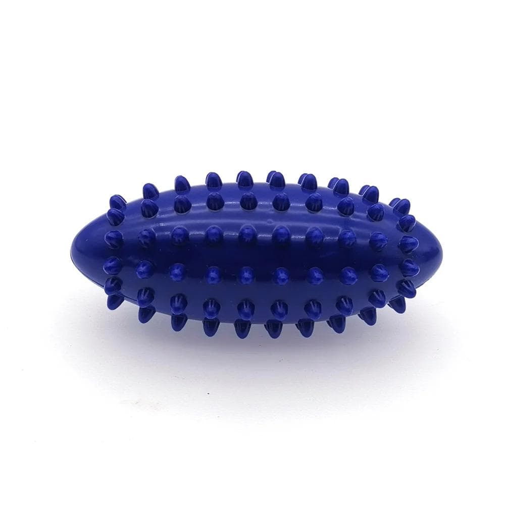 PVC Foot Massage Ball Spiky Reliever Hedgehog Ball Fascia Relax Massager Trigger Point Foot Massage Tool blue