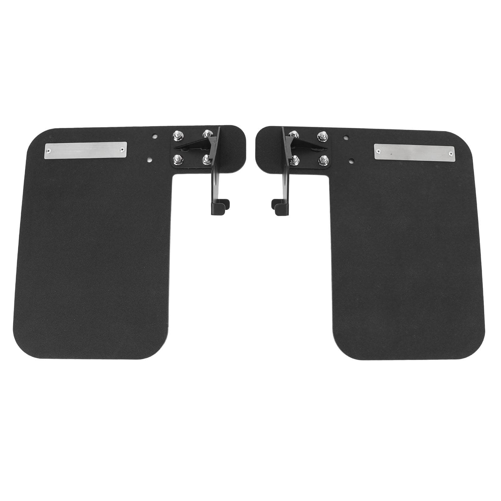 1 Pair Rear Trailing Arm Guards Mud Flaps Shockproof HDPE Steel Replacement for Polaris XP 4 1000