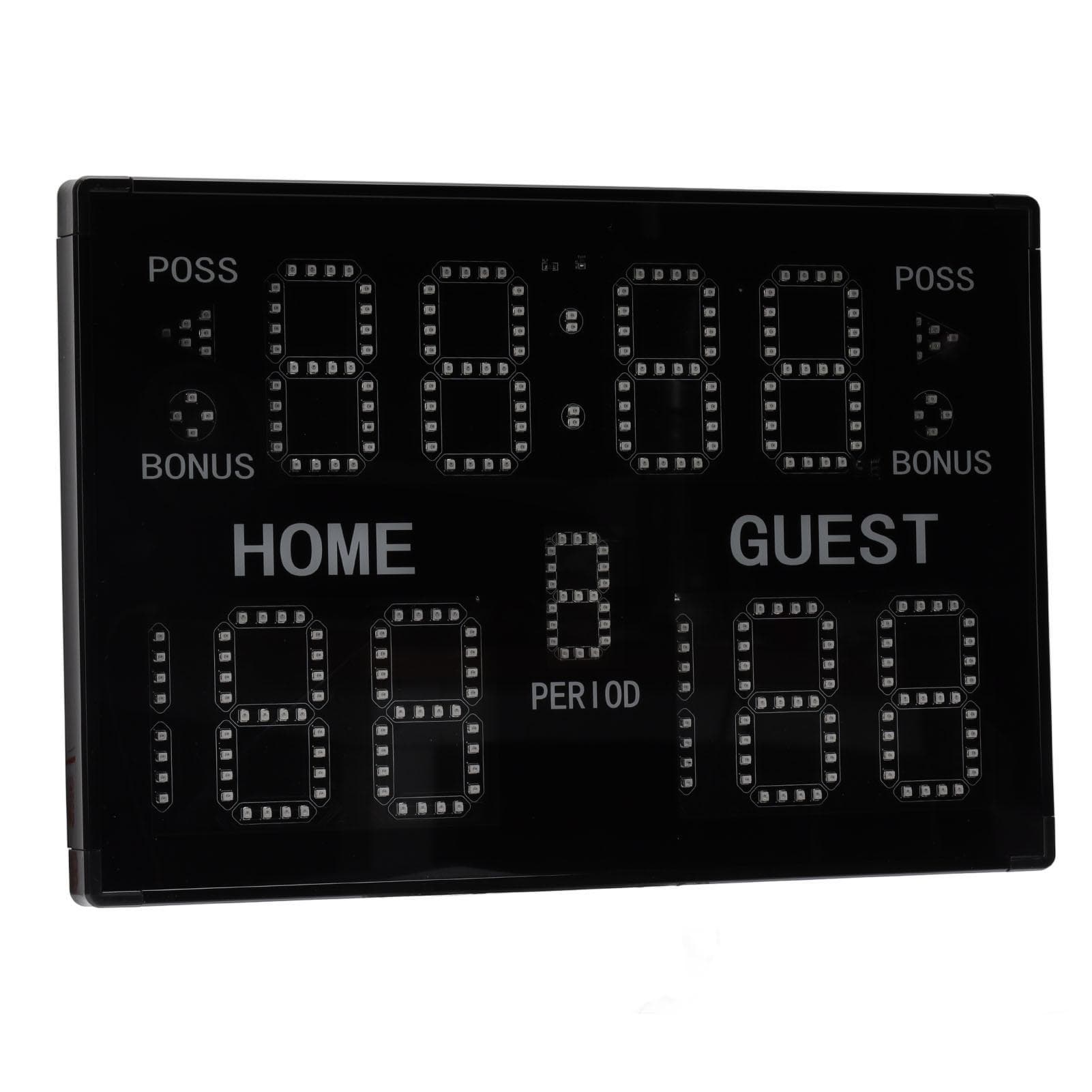 Indoor Tabletop Electronic Scoreboard Multisport 11 Digit LED for Match Training GA30B 100?240V UK
