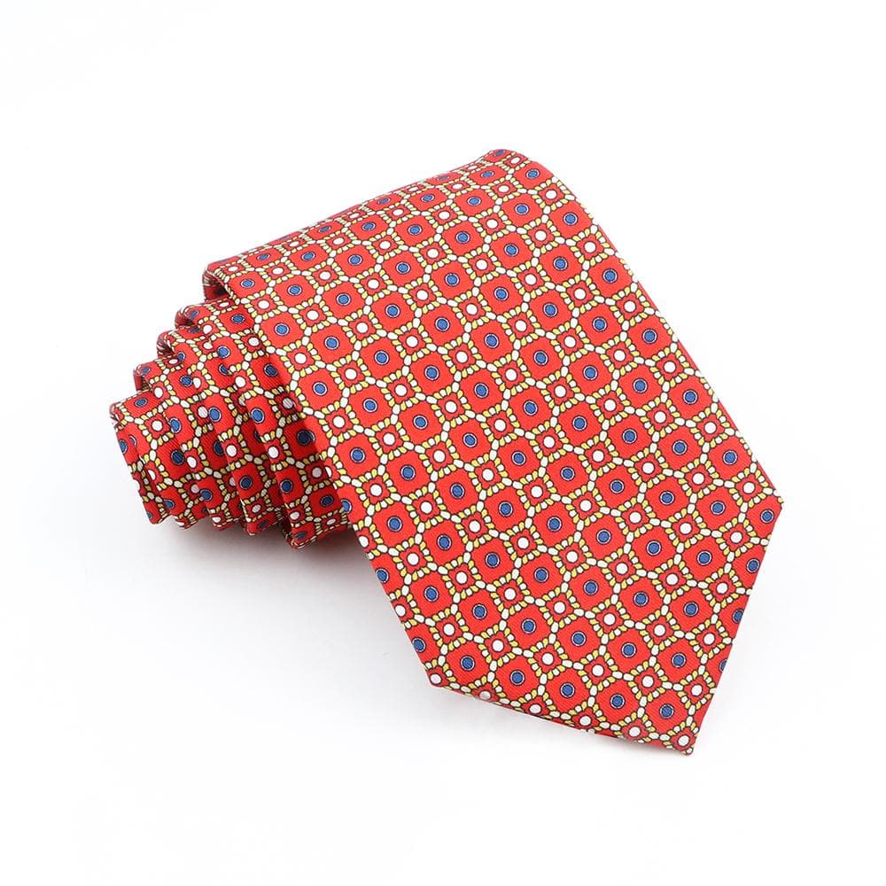 Super Soft Bohemian Silk Polyester Ties For Men Novelty Design Wedding Office Business Gravata Printed Tie Gift