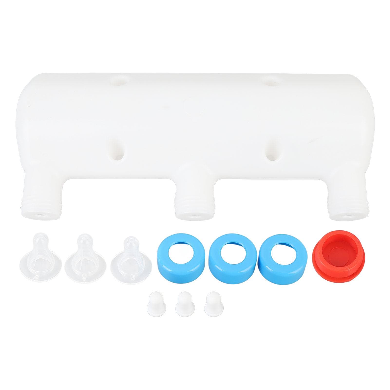 Lamb Feeder with 3 Nipples Animal Nursing Piglet Feeding Device Farm Drinking Equipment for Small