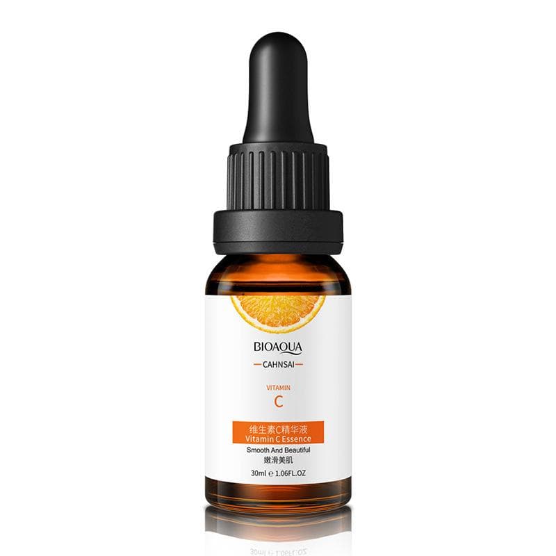 VC Face Serum Vitamin C Serum Whitening Cream Brighten Skin Face Care Moisturizing Smoothing Fade Dark Spots Remove Freckle 30ml