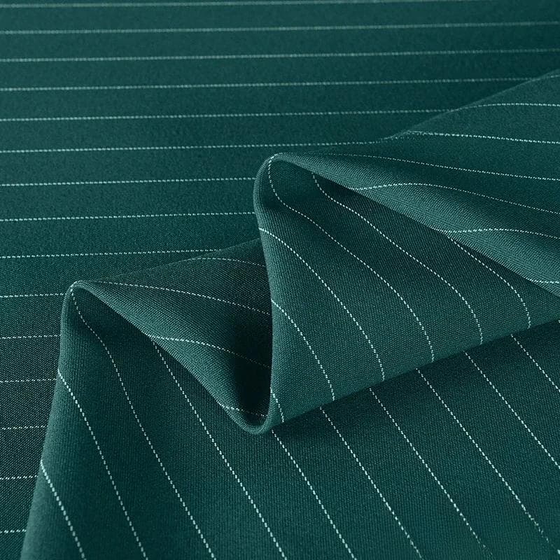 100x150cm Fine Stripe Fabric Spring Summer Fashion Skirts Suits Cloth Apparel Sewing Fabric Polyester Rayon Spandex Material 100x150cm