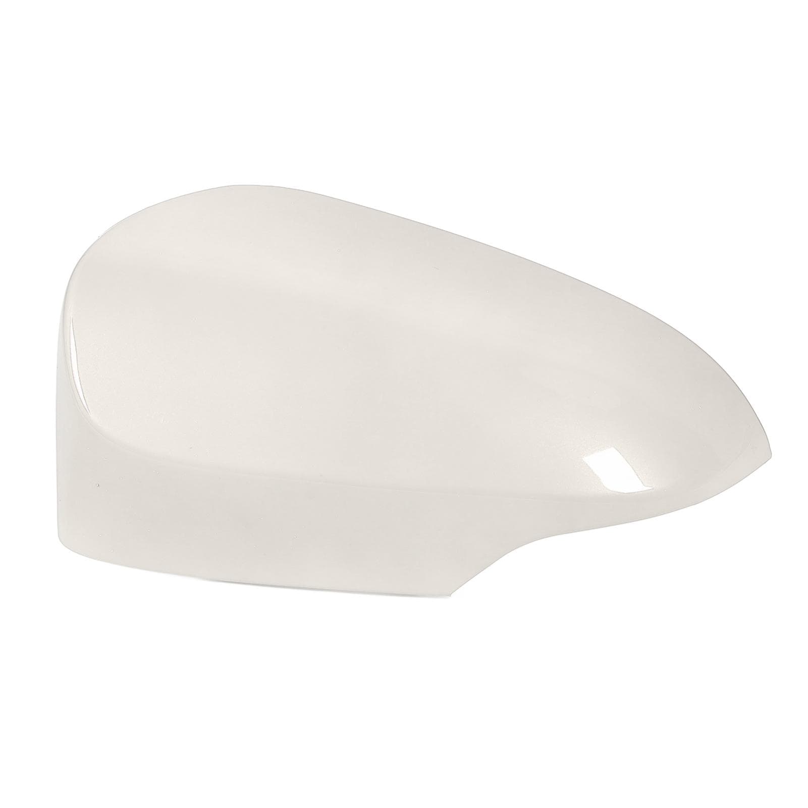 Door Side Mirror Caps Shockproof Scratch Resistant Rearview Wing Mirror Cover Replacement for white