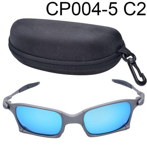 MTB Cycling Sunglasses UV400 Metal Frame Bicycle Goggles for Men Riding Eyewear A1-4 One Size