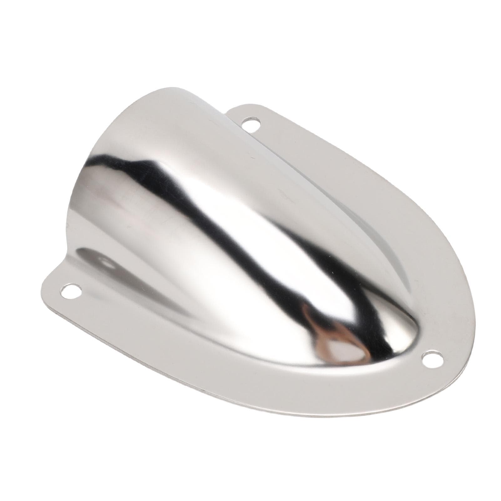 4.7 X 3.9 X 1.4in Marine Wire Vent Cover 316 Stainless Steel Polished Finish Clamshell Vent Cover