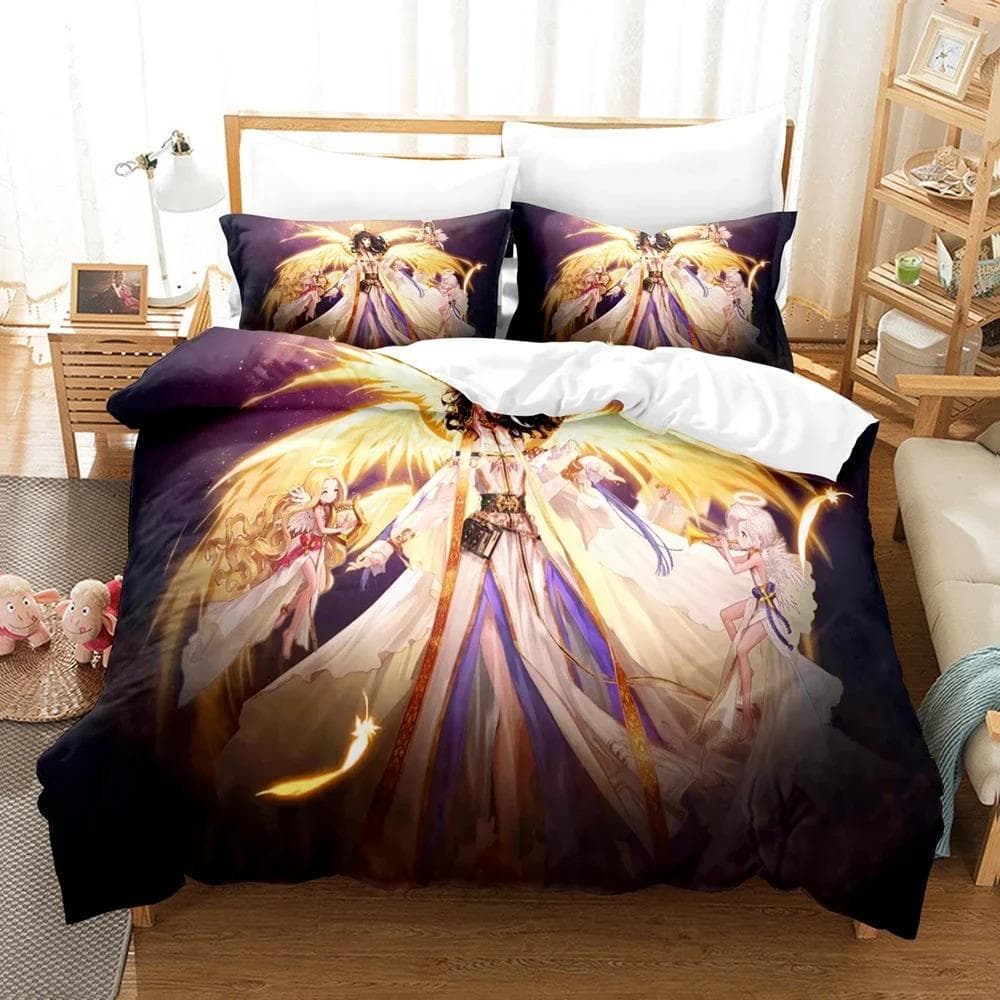 3D Printed Game Dungeon on Fighter Bedding Set Single Double King Bed Set Children's Bedroom Duvet Cover Sets Home Textiles 70x133cm 2pcs