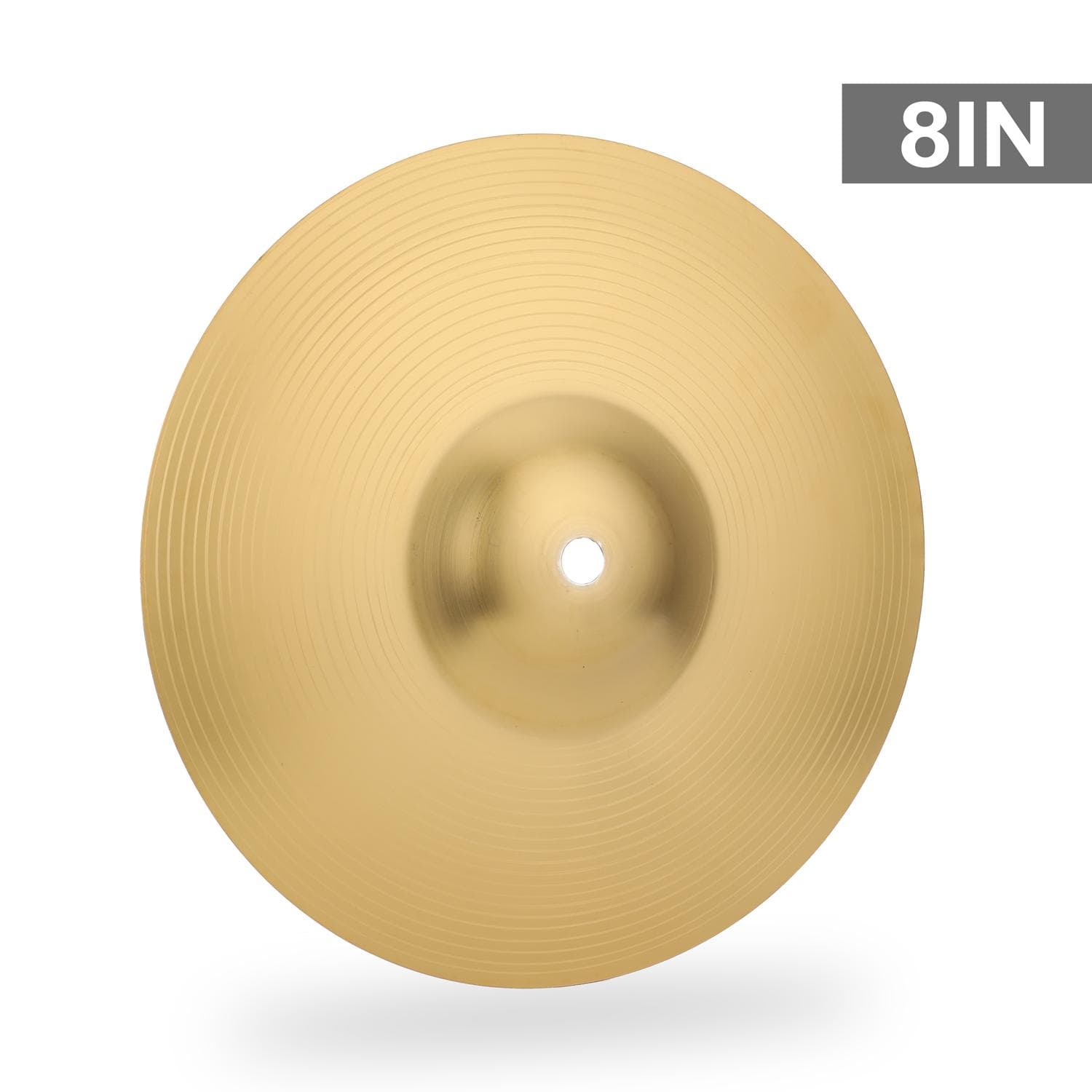 Brass Crash Cymbal Drum Instrument Cymbals Practical Alloy Cymbal for Percussion Instruments 8