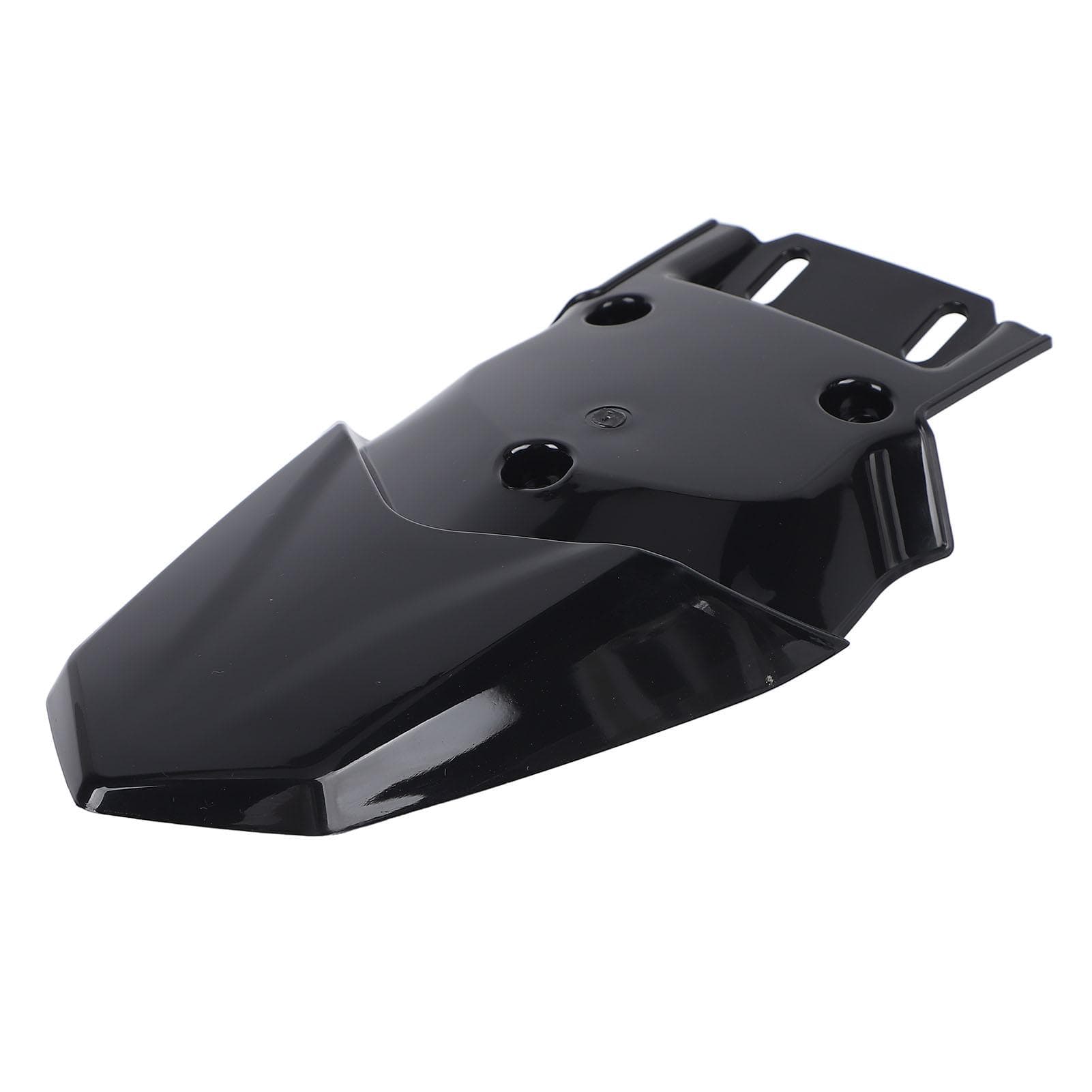 Motorcycle Rear Mudguard Cover Enhanced Comfort Protective Glossy Black Splash Guard Wheel Cover