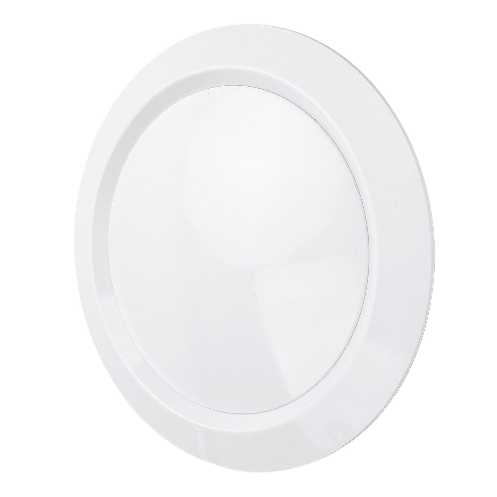 8 Inch Round Vent Cover White Plastic Adjustable Airflow Wall Ceiling Mount 200mm Air Vent for