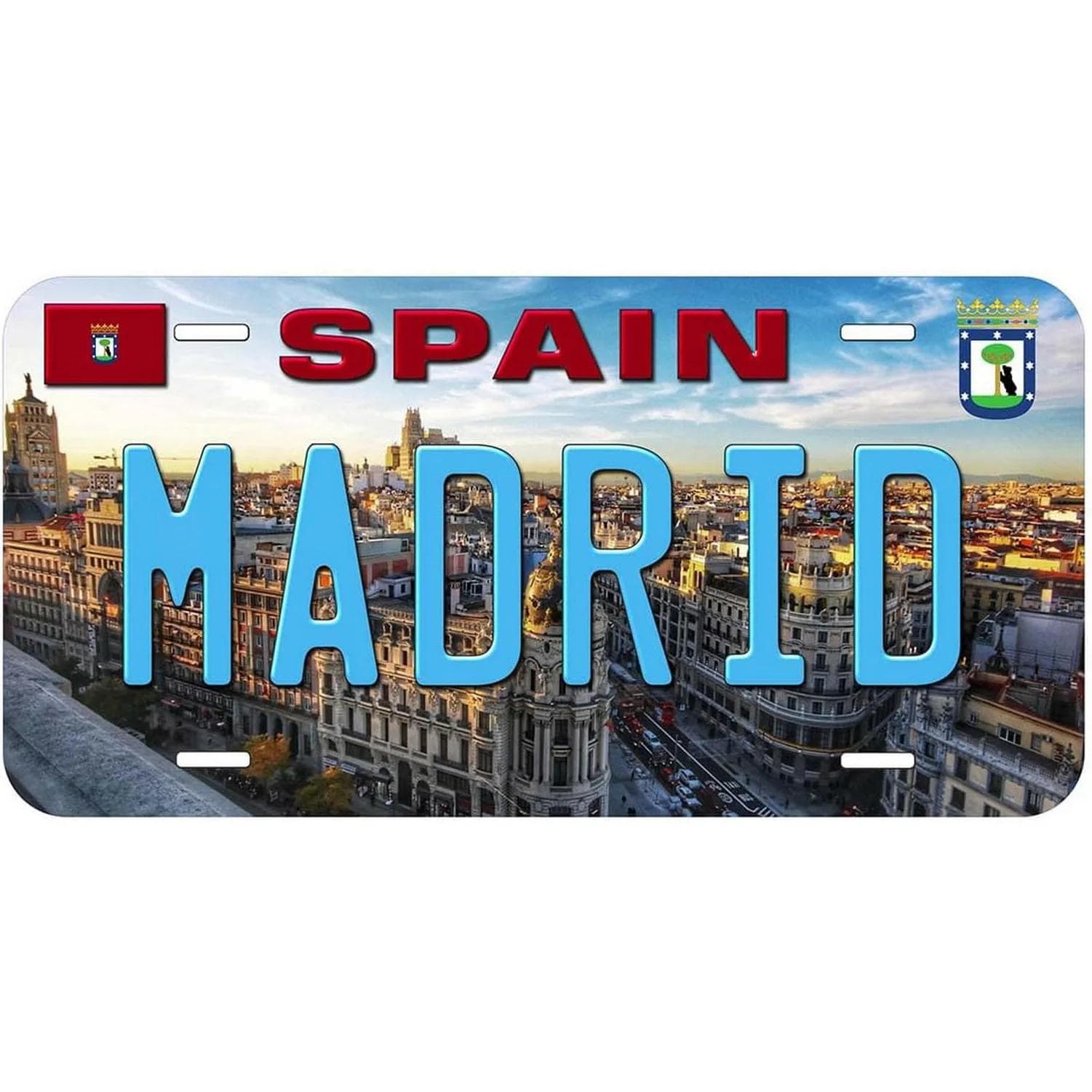 Vintage License Plates Decoration Signs Vintage Dubai Munich Madrid Moscow City Tags Metal Automotive Signs For Car Front 40x30cm light grey