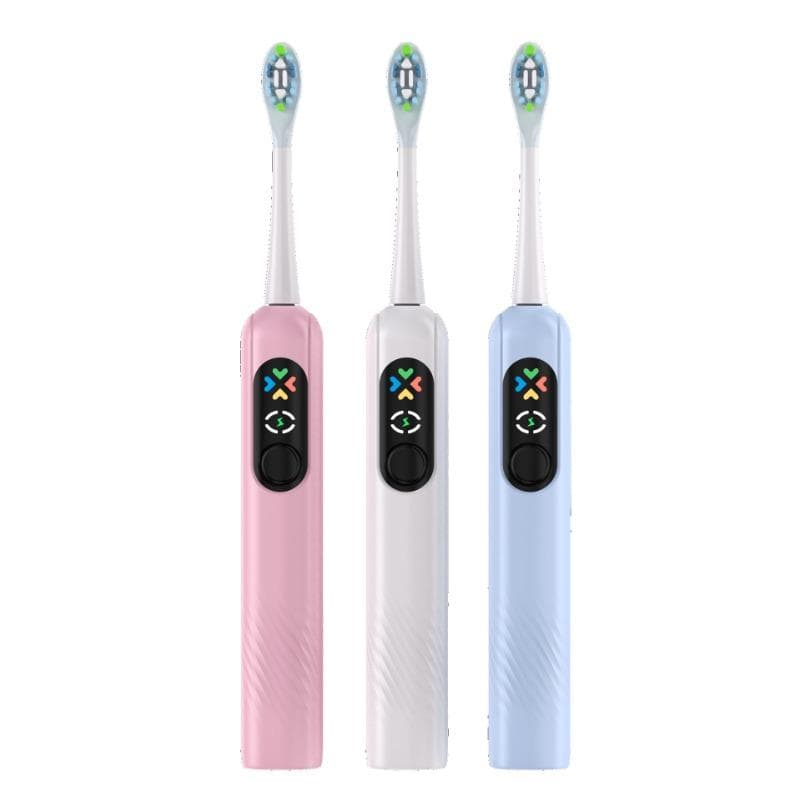 Smart Color Screen Multi-speed Adjustment Sonic Electric Toothbrush for Men and Women Couples, Optional Vibration Sweeping Model 1PCS