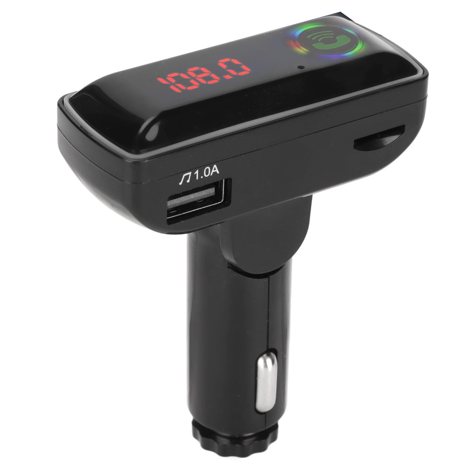 Car Blue Tooth FM Transmitter Large Capacity USB Data Interface Radio Adapter For Car F11