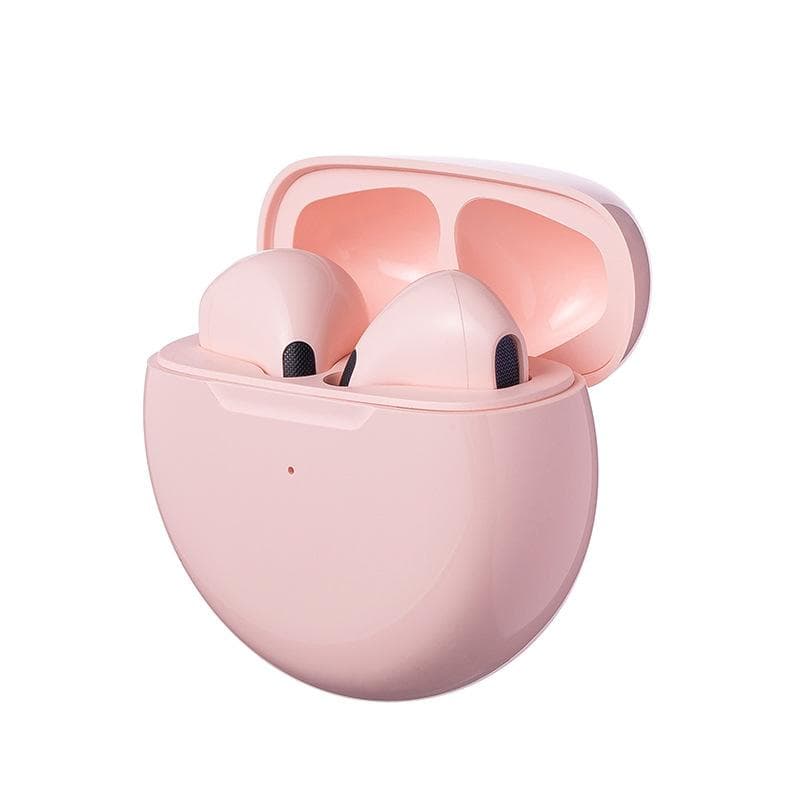 VAORLO Original TWS Smart Touch Control Wireless Headphone Bluetooth 5.0 Earphones Sport Earbuds Music Headset For All Smartphones pink