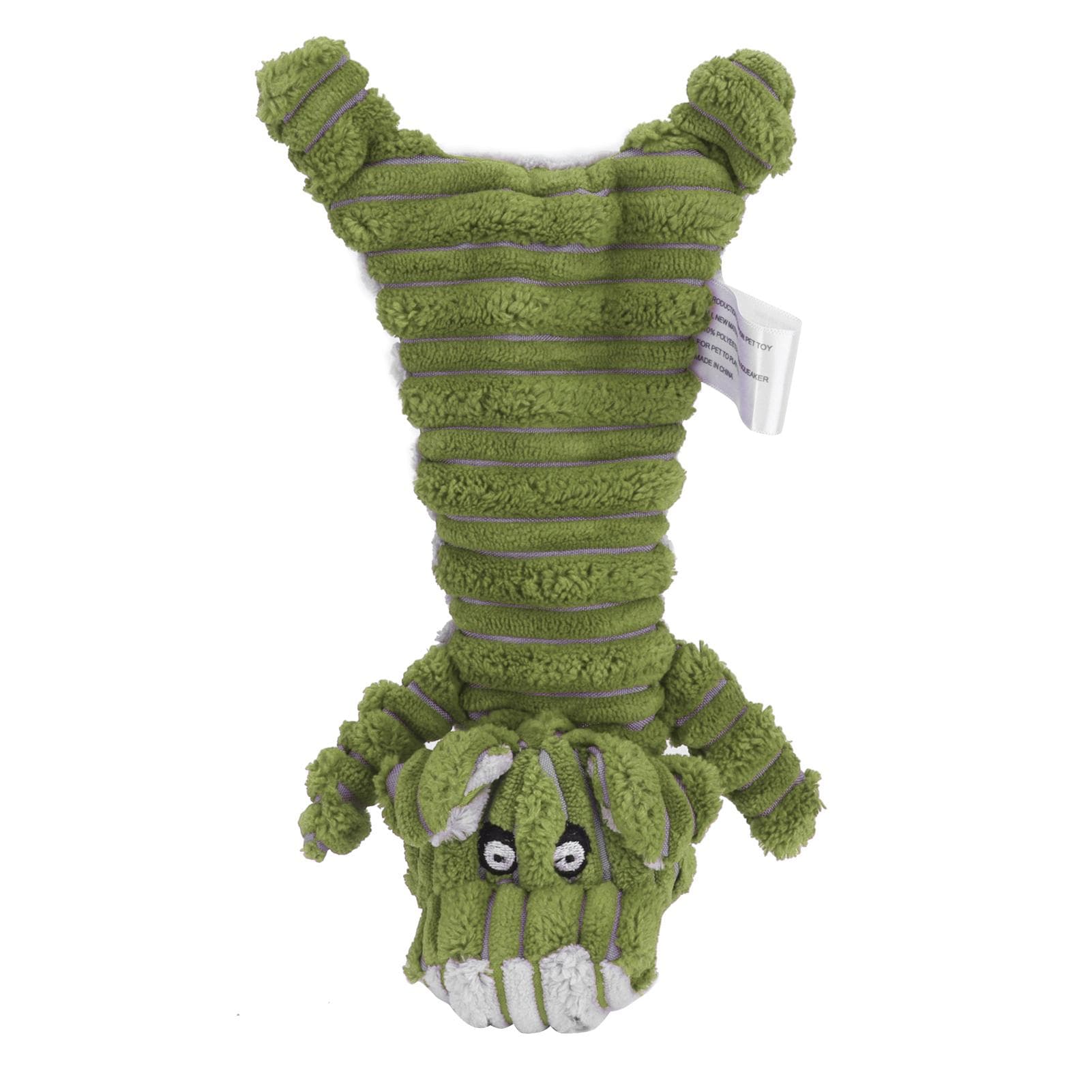 Pet Vocal Toy Corduroy Puppy Cat Biting Training Interative Plaything for Small Medium DogGreen green