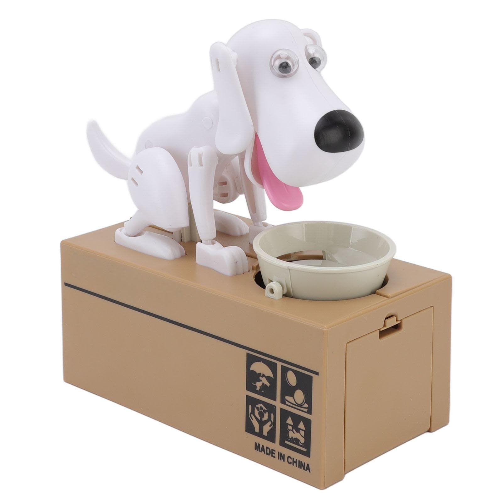 Dog Money Box Small Portable Innovative Cute Cartoon Puppy Coin Bank for Little Children Saving