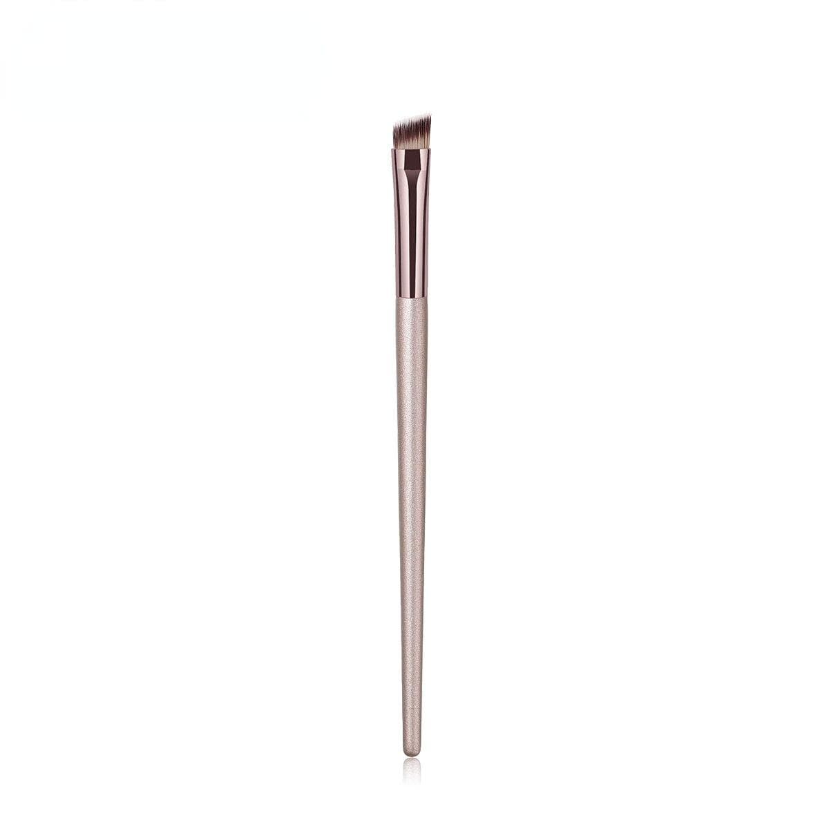 Soft Champagne Makeup Brushes for Women Cosmetic Foundation Powder Blush Eyeshadow Kabuki Blending Make Up Brush Beauty Tools