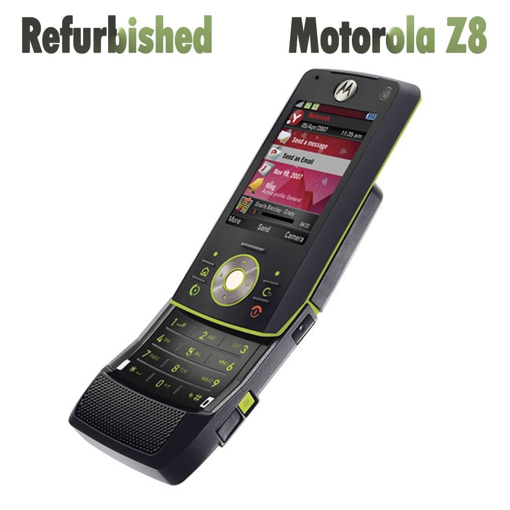 Refurbished Original Motorola RIZR Z8 2.2 2.0MP GSM Slide Mobile Phone With 1 SIM simple set black