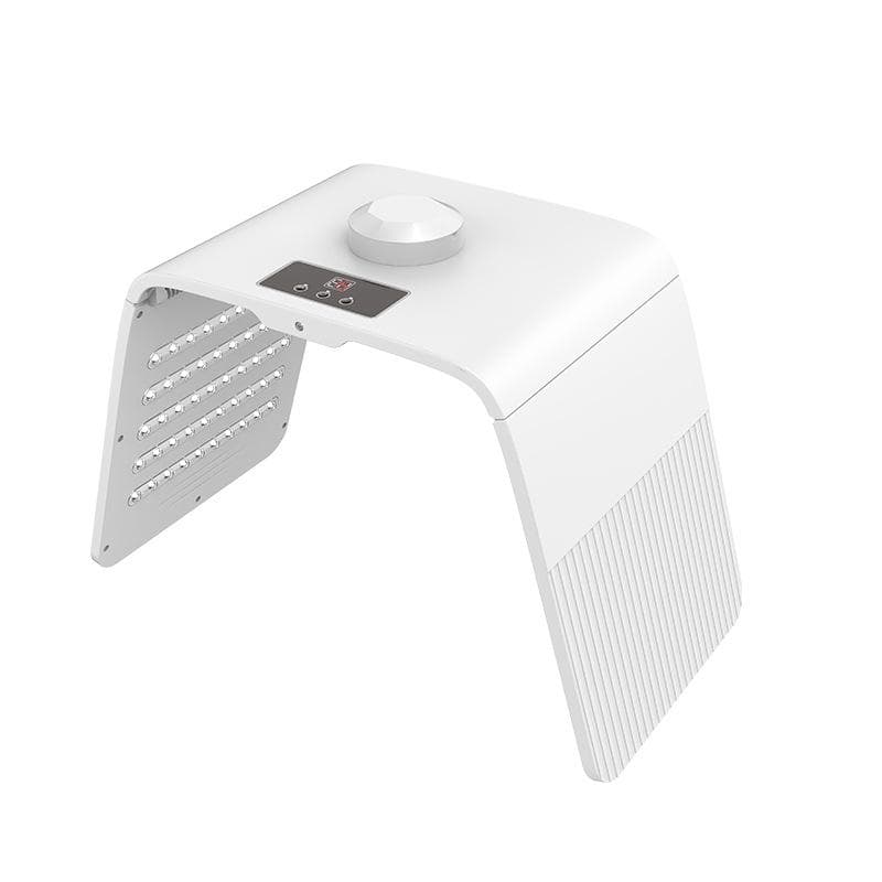 Colorful Photon Spectrometer Spray, Moisturizing and Rejuvenating Instrument for Beauty Salons, Beauty Folding Household Red and Blue Light 1 white