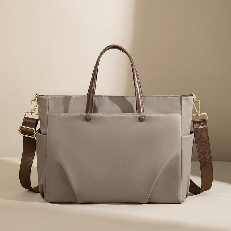 Laptop Bag Women's Carrying Large Capacity Briefcase Single Shoulder Crossbody Tote Bag Travel Commuter Bag