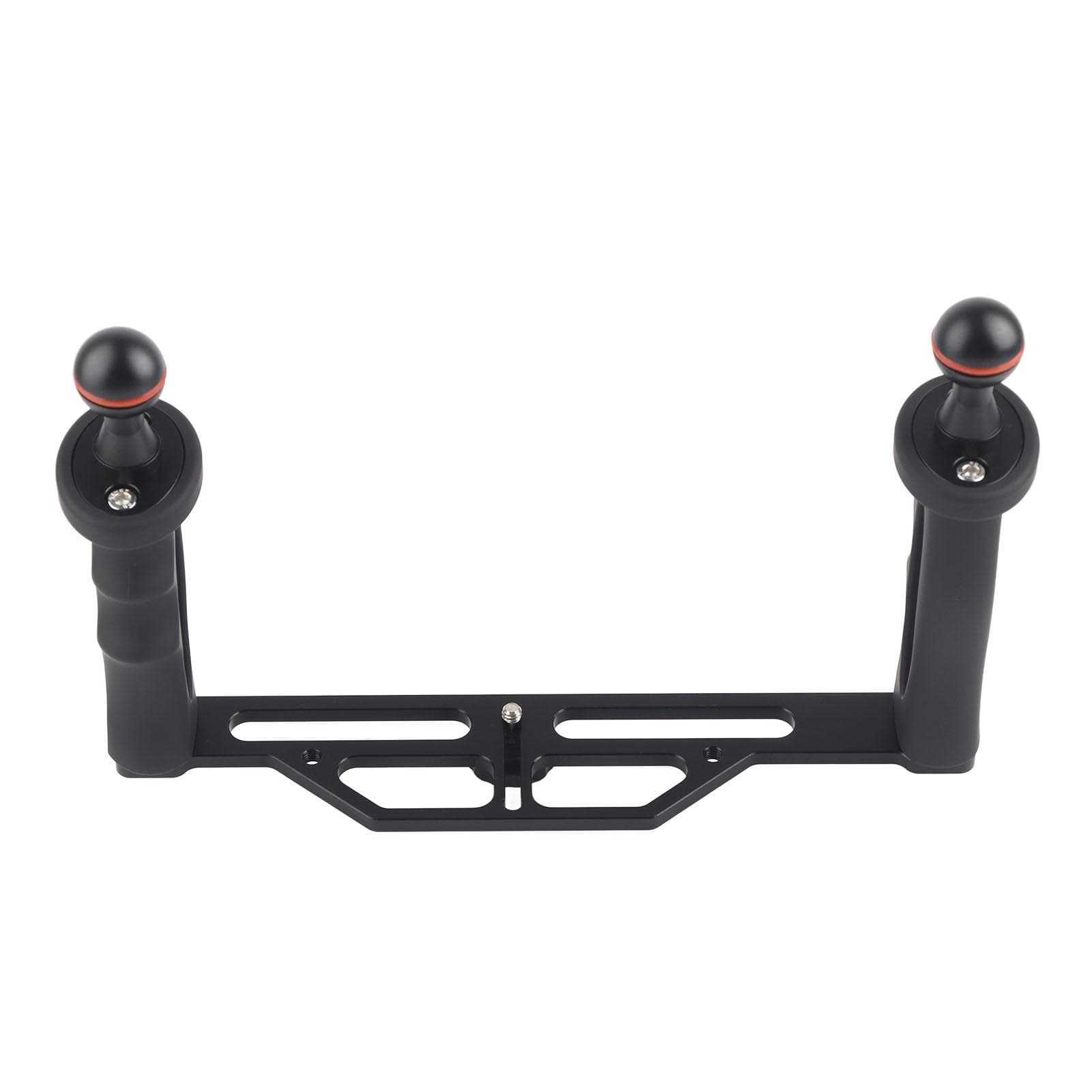 Dual Handle Aluminium Tray Stabilizer Rig Diving Underwater Camera Housings Tray