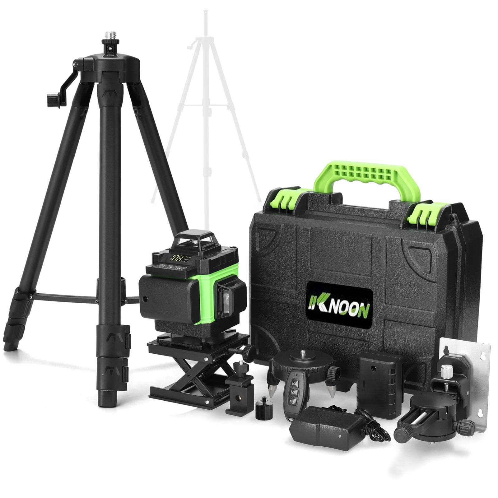 Multifunctional 16 Lines Laser Level 3 degrees Selfleveling Machine Rechargeable Lithium Battery Leveling AU Plug multicolour