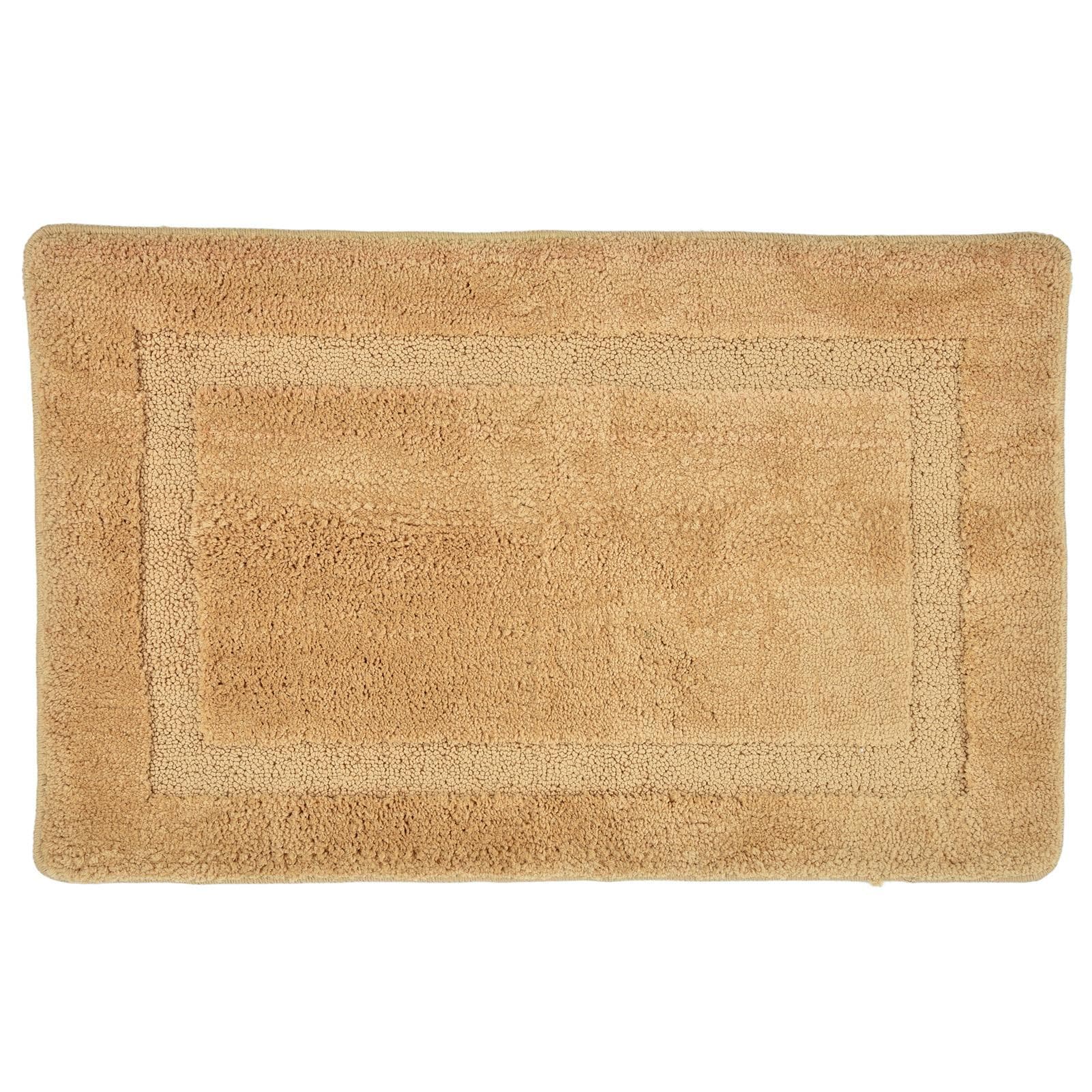 Bathroom Mats 50x80cm Rectangle Door Mat Absorbs Water Quickly Polyester Antiskid Bathroom Carpet