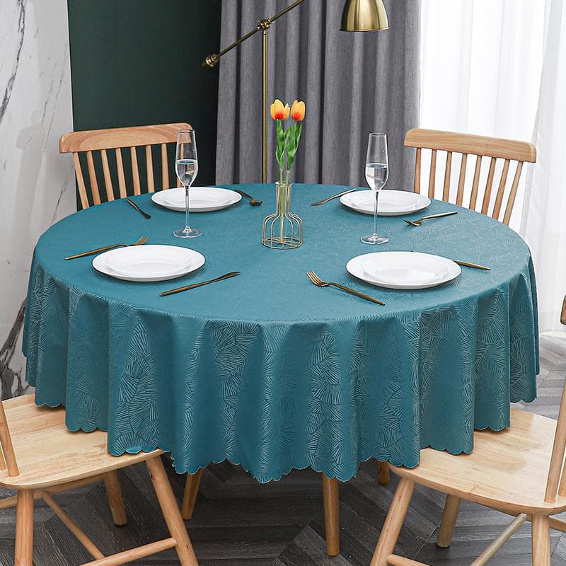 New Modern Banquet Hotel Round Tablecloth Multi-color Printed Table sheet Waterproof Oil Resistant Washable Table Cover 200cm round 1pcs