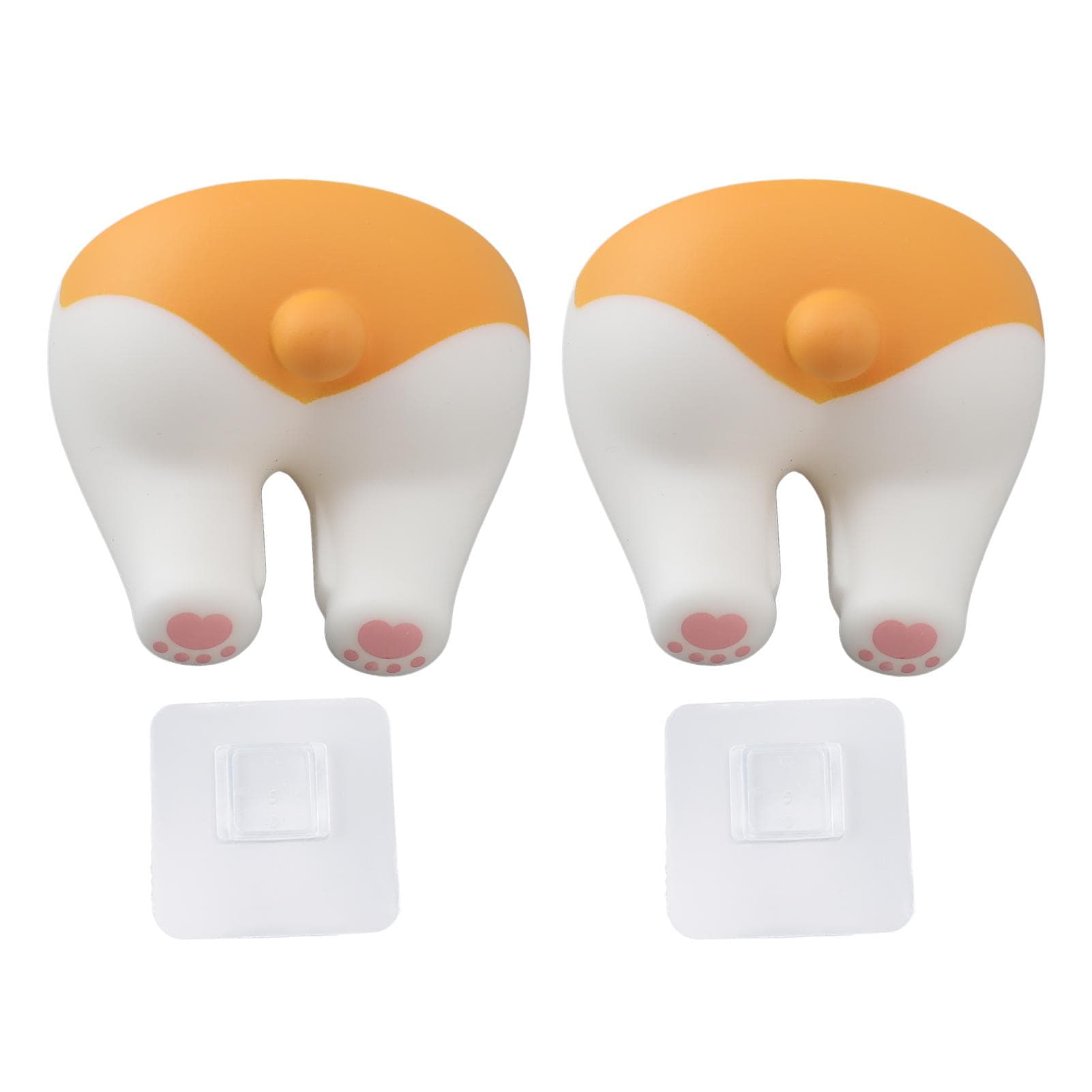 Cartoon Animal Toothbrush Holder Cute Wall Mounted Kitchen Bathroom Utility Hanger for Hanging Dog Tail