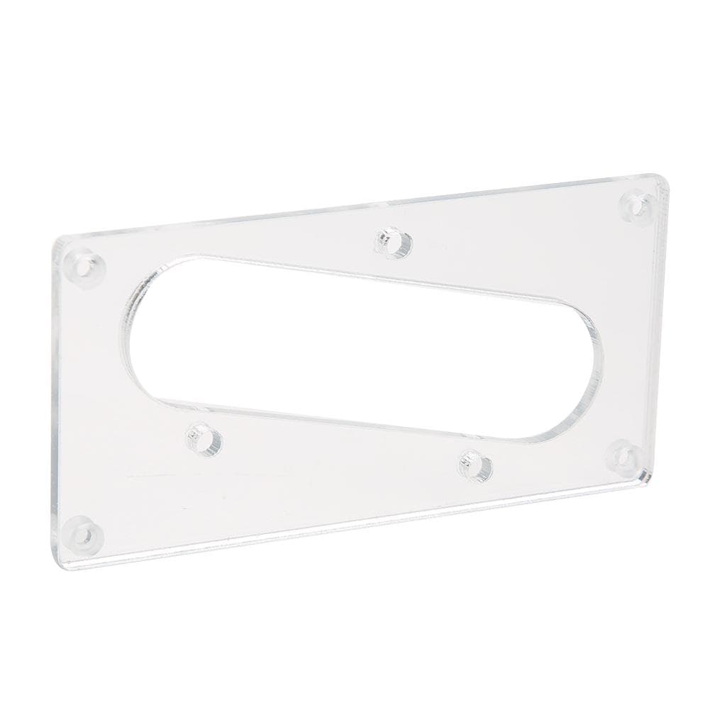 Pickup Frame Acrylic Single Coil Humbucker Frame for Guitar Bass Musical InstrumentSilver